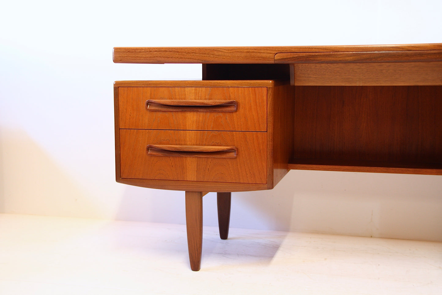 G Plan Fresco Teak Desk by VB Wilkins - 1960s