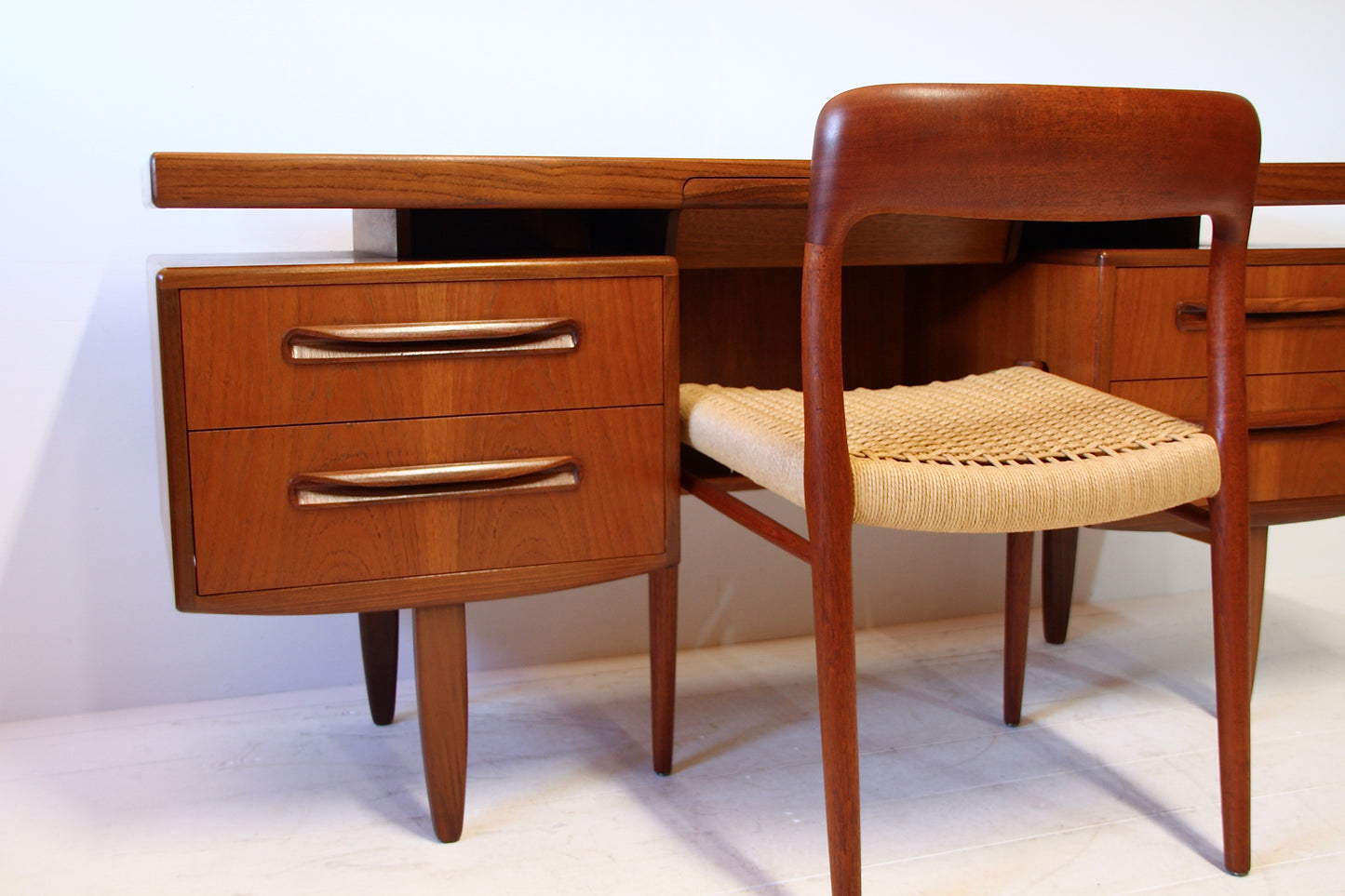 G Plan Fresco Teak Desk by VB Wilkins - 1960s