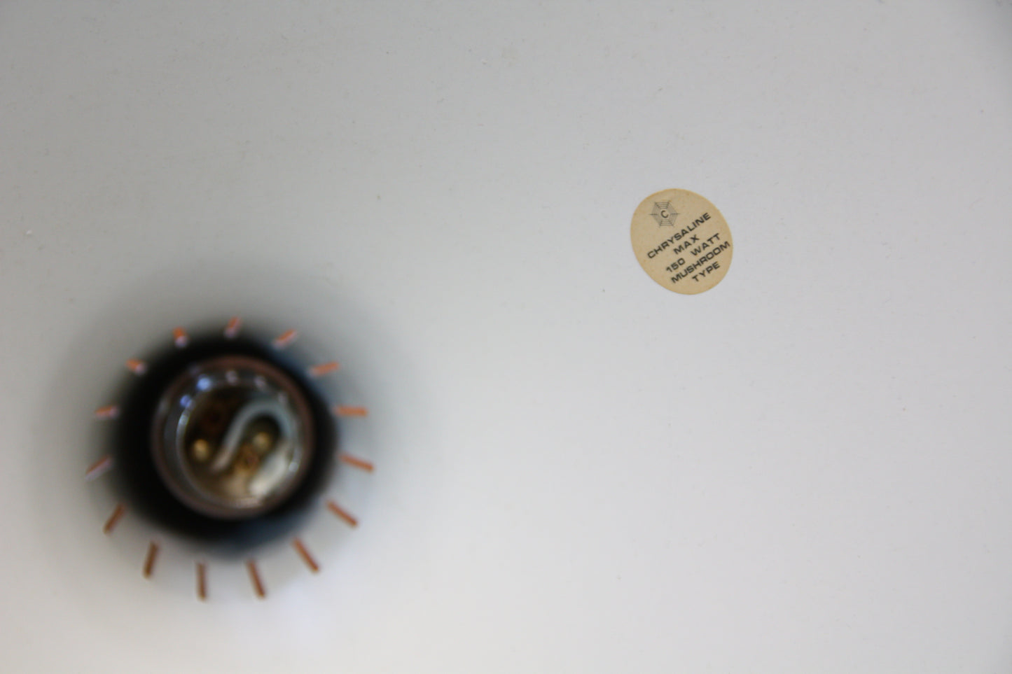 Danish Mid Century Pendant Light
