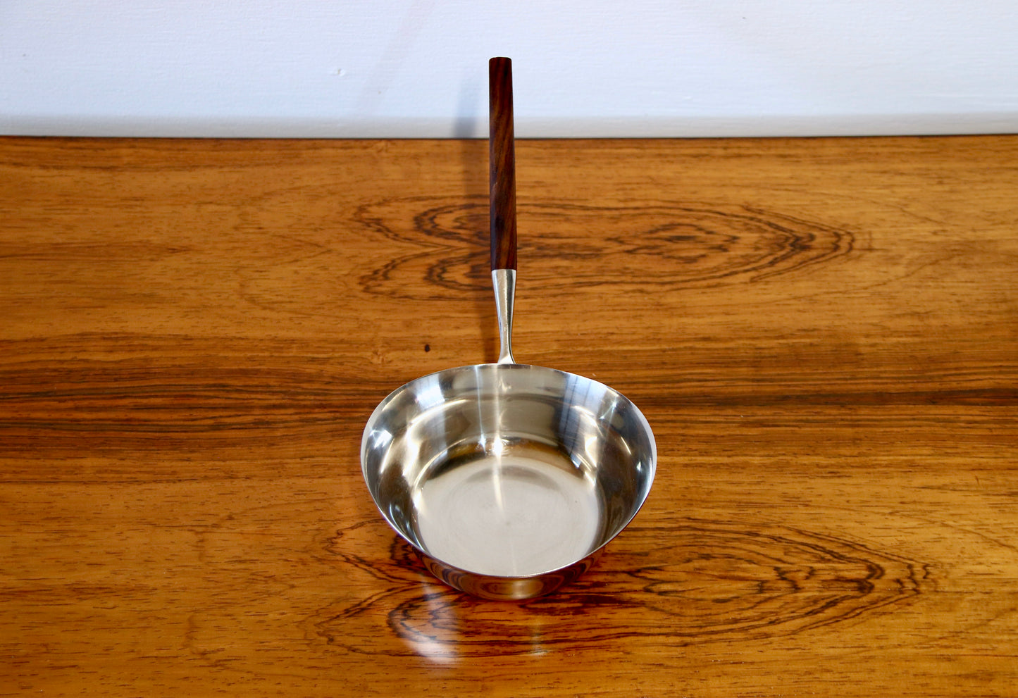 Vintage Norwegian Butter Pan by P F Lauffer - Rosewood & Stainless Steel