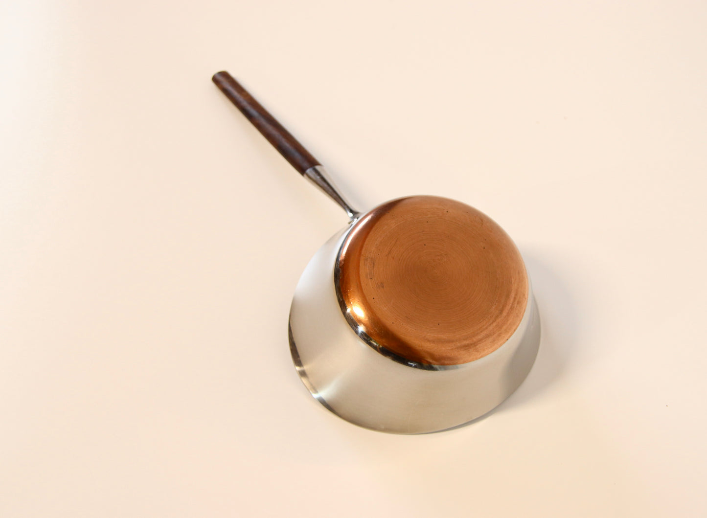 Vintage Norwegian Butter Pan by P F Lauffer - Rosewood & Stainless Steel