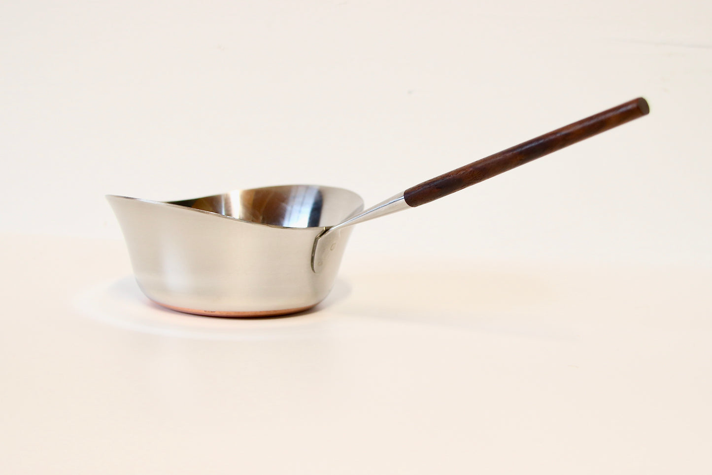 Vintage Norwegian Butter Pan by P F Lauffer - Rosewood & Stainless Steel