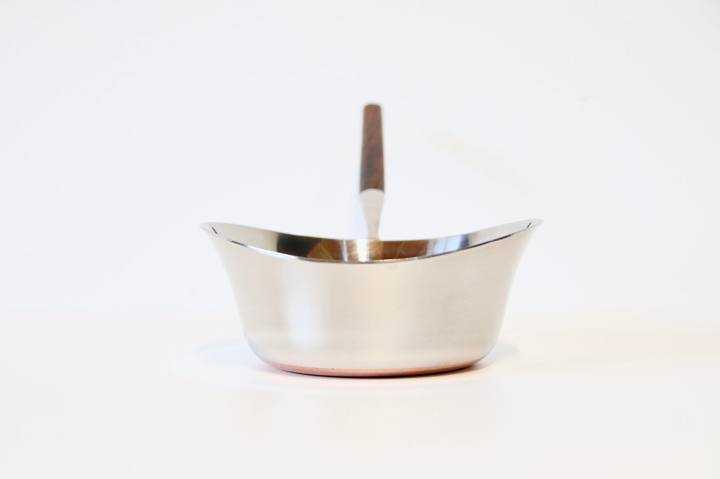 Vintage Norwegian Butter Pan by P F Lauffer - Rosewood & Stainless Steel