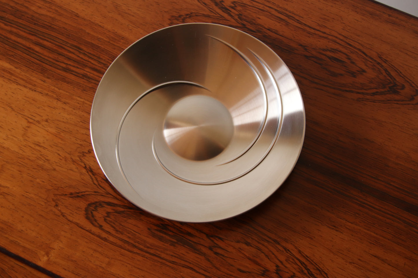 Tapio Wirkkala Vortex "Pyorre" Stainless Steel Bowl - Finland