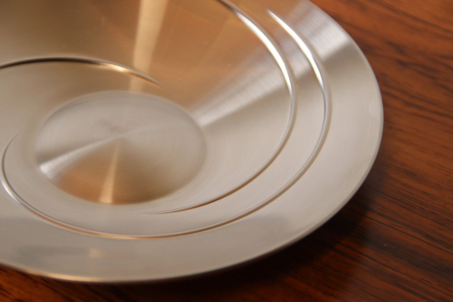 Tapio Wirkkala Vortex "Pyorre" Stainless Steel Bowl - Finland