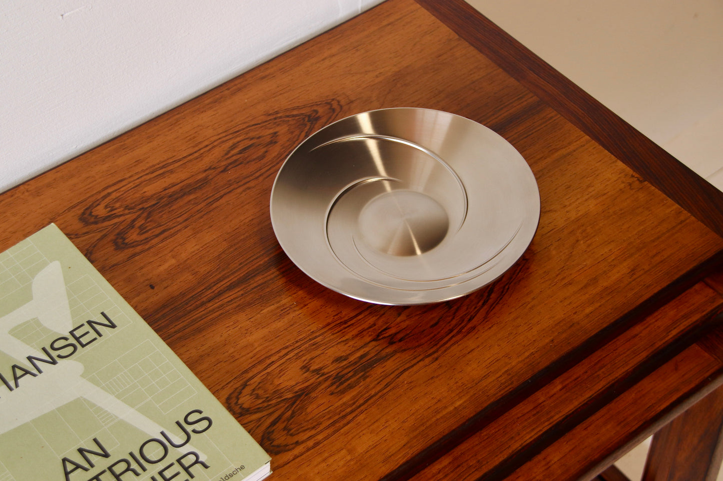 Tapio Wirkkala Vortex "Pyorre" Stainless Steel Bowl - Finland