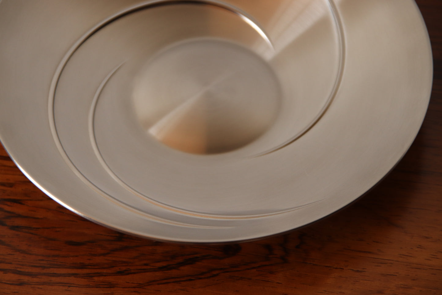 Tapio Wirkkala Vortex "Pyorre" Stainless Steel Bowl - Finland