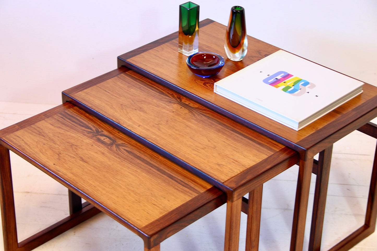 Kai Kristiansen Rosewood Nest of Tables
