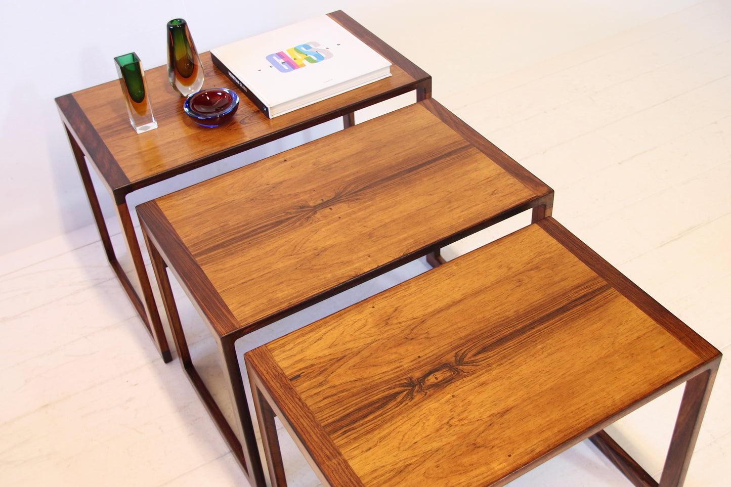Kai Kristiansen Rosewood Nest of Tables