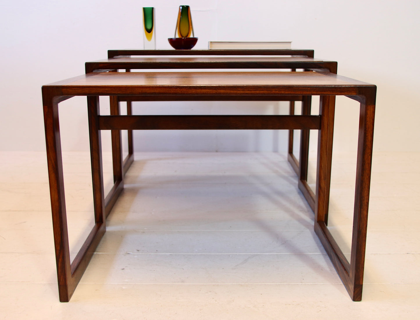 Kai Kristiansen Rosewood Nest of Tables