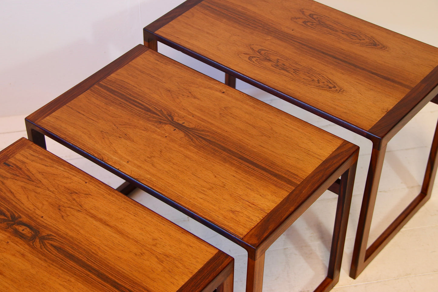 Kai Kristiansen Rosewood Nest of Tables