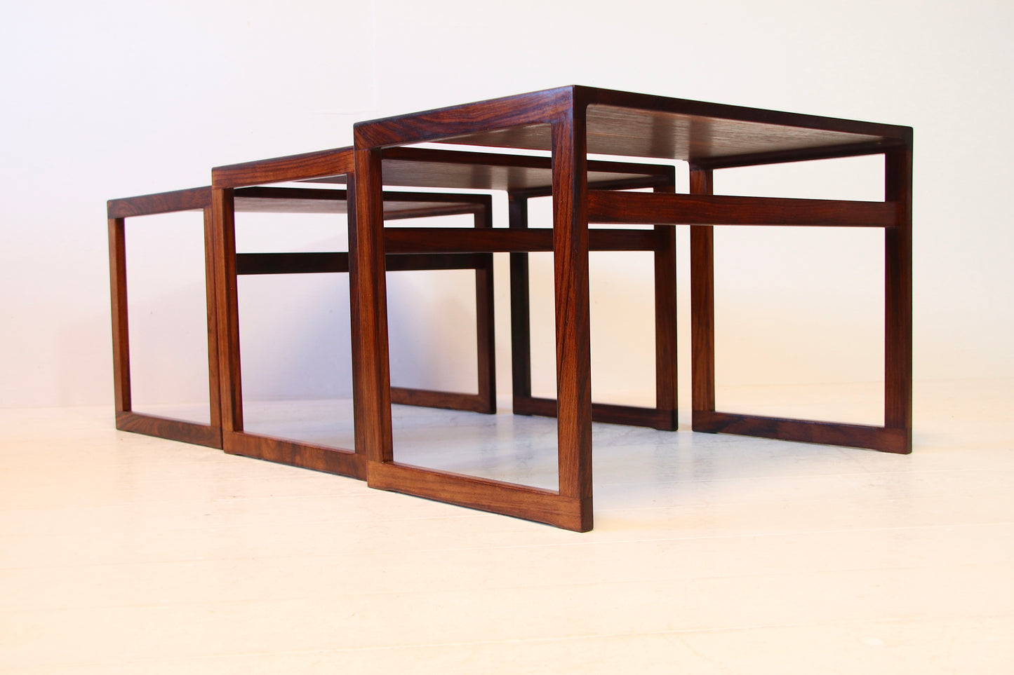 Kai Kristiansen Rosewood Nest of Tables
