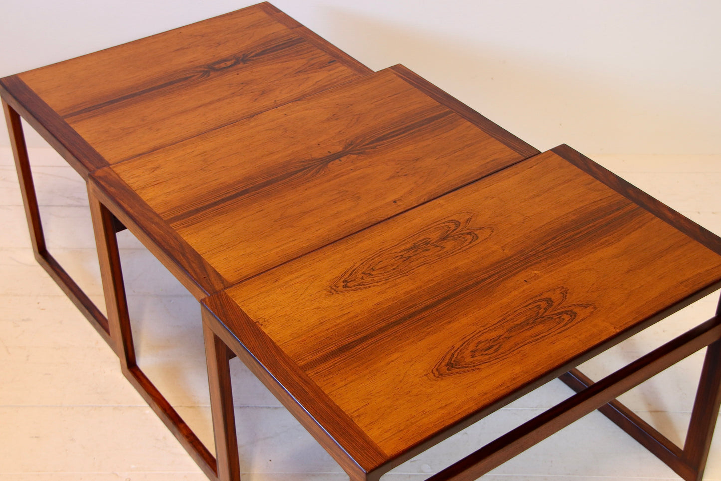 Kai Kristiansen Rosewood Nest of Tables