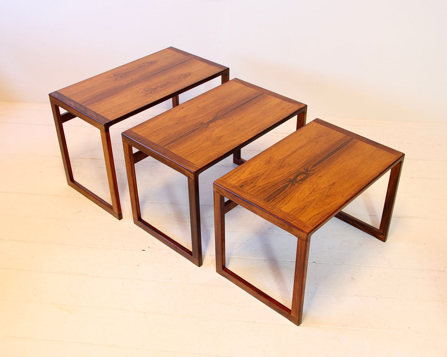 Kai Kristiansen Rosewood Nest of Tables