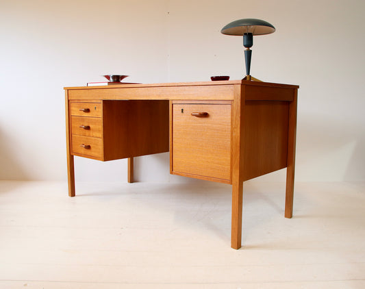 SOLD - Danish Mid Century Desk by Domino Mobler c.1970