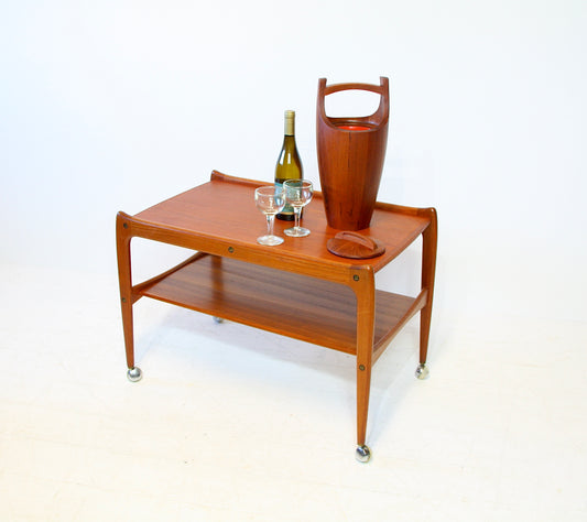 Teak Bar Trolley - Denmark c.1960