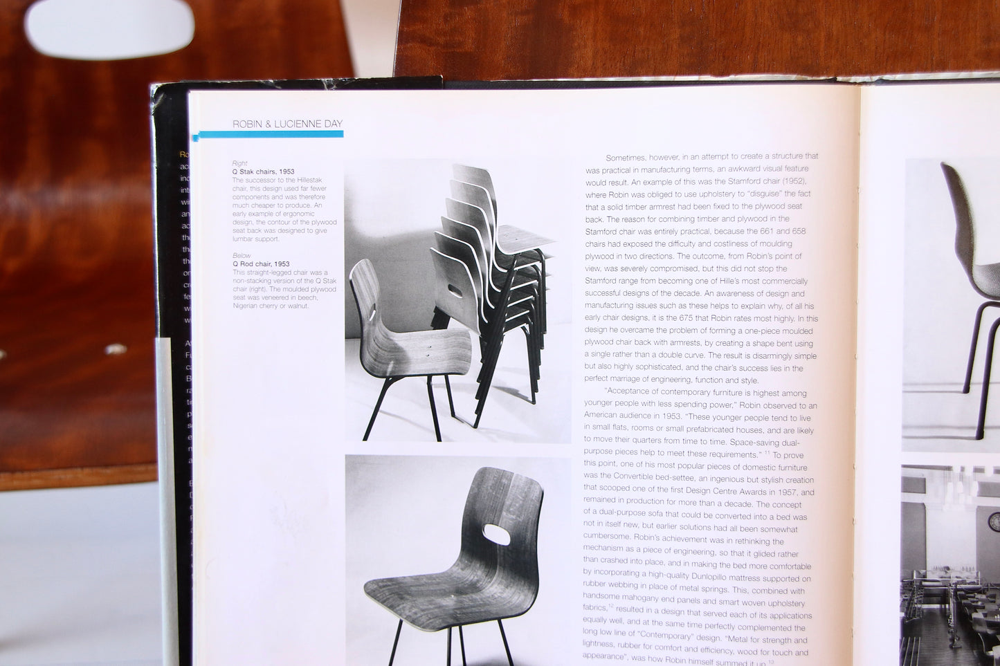 Robin Day Q Stak Dining Chairs 1953