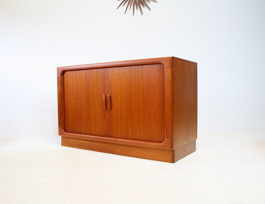 Dyrlund Tambour Door Teak Sideboard - Danish