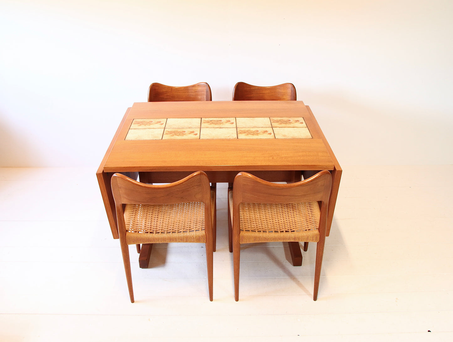 Extending Teak Dining Table by Ansager Mobler c.1970
