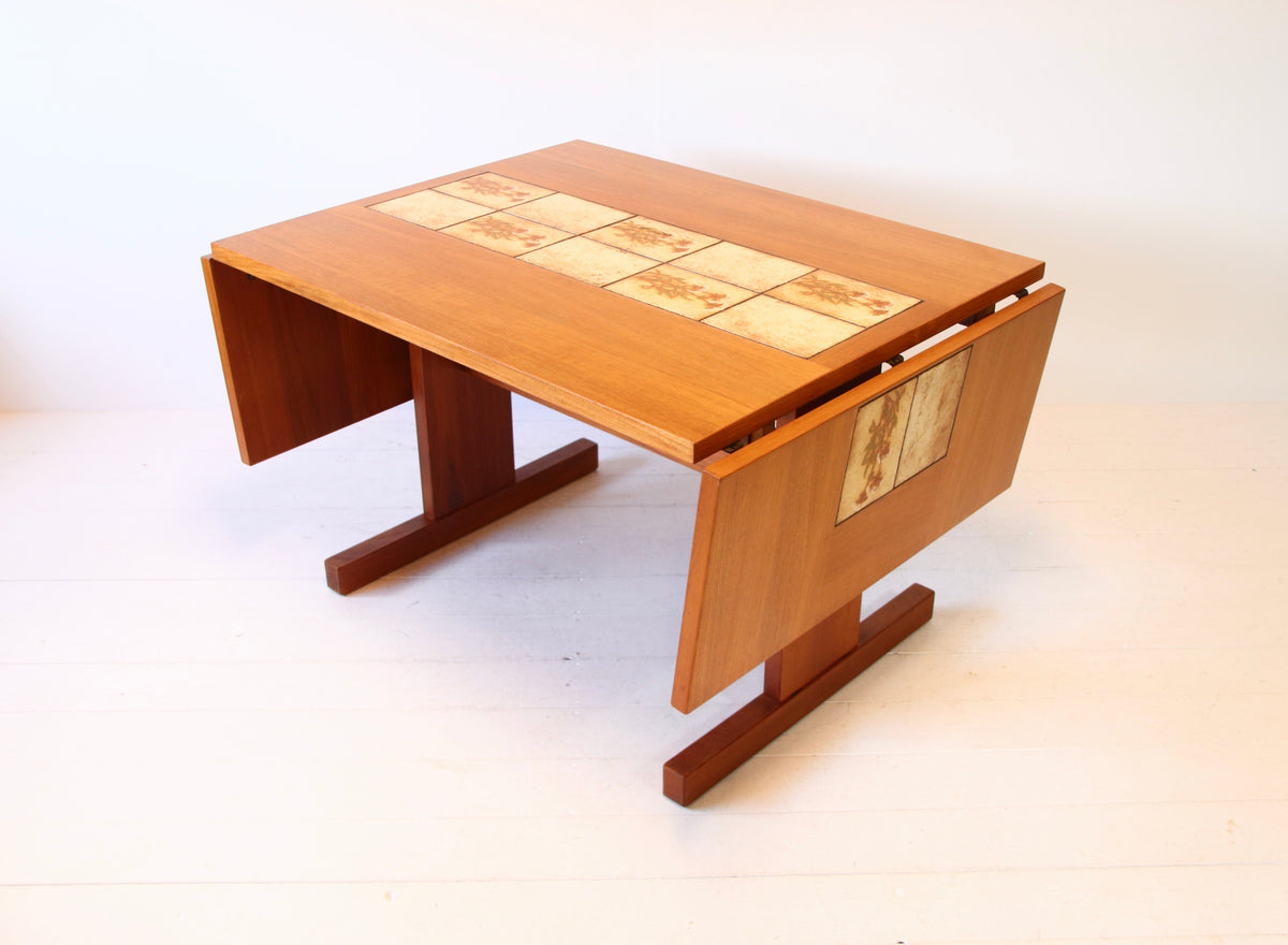 Extending Teak Dining Table by Ansager Mobler c.1970