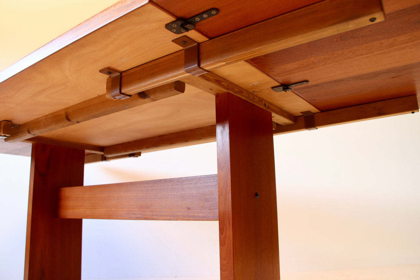 Extending Teak Dining Table by Ansager Mobler c.1970