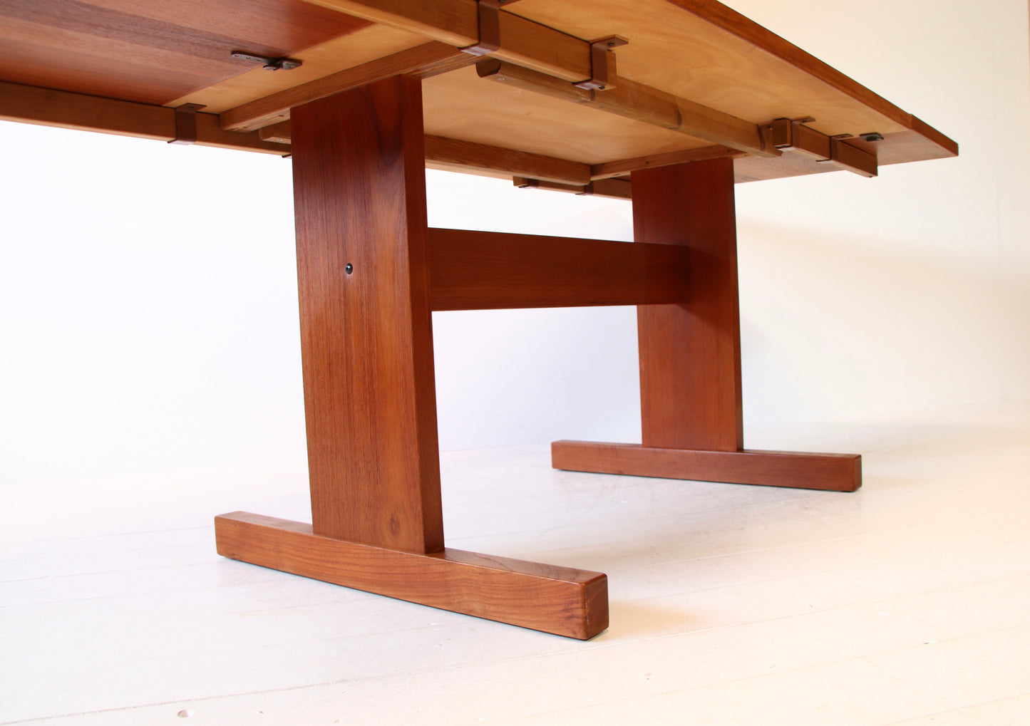 Extending Teak Dining Table by Ansager Mobler c.1970