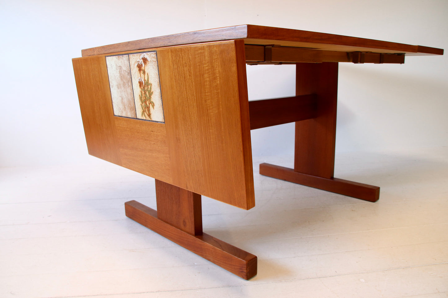 Extending Teak Dining Table by Ansager Mobler c.1970
