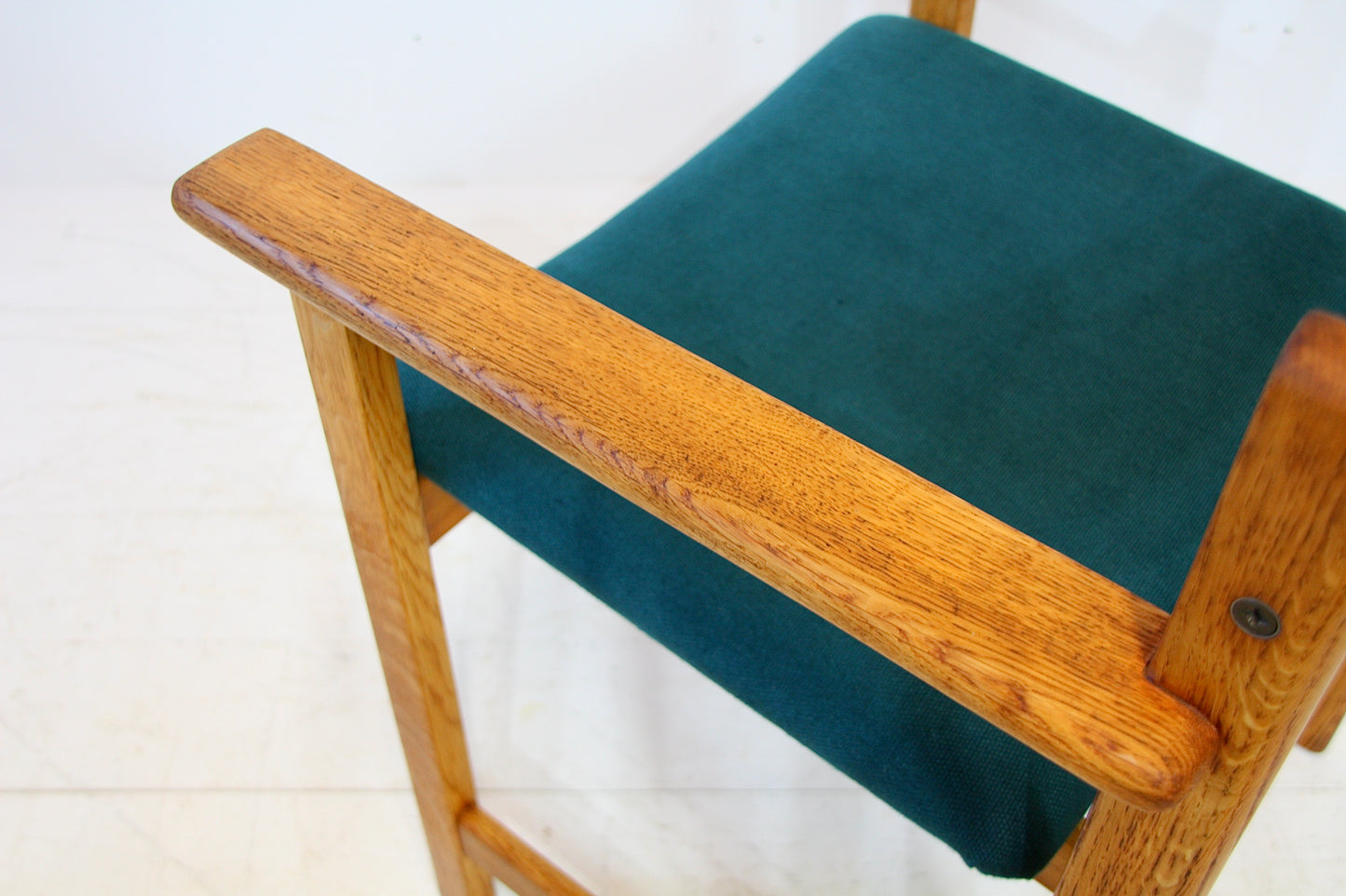 Danish Oak Desk Chair by Hong Stolefabrik