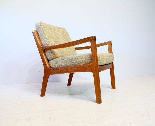 Ole Wanscher Solid Teak Senator Armchair - Danish Modern c.1960