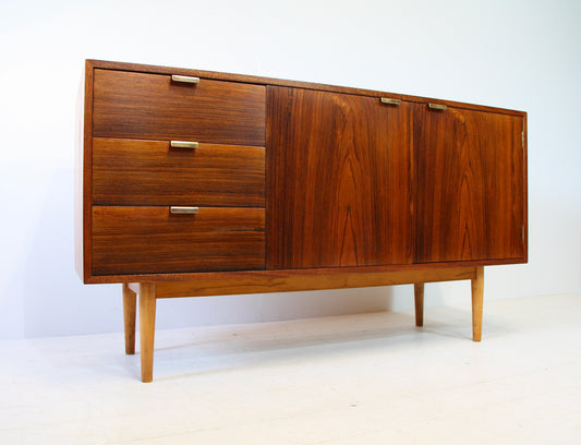 SOLD - Robin Day Hilleplan Unit M Rosewood & Mahogany Sideboard c.1950