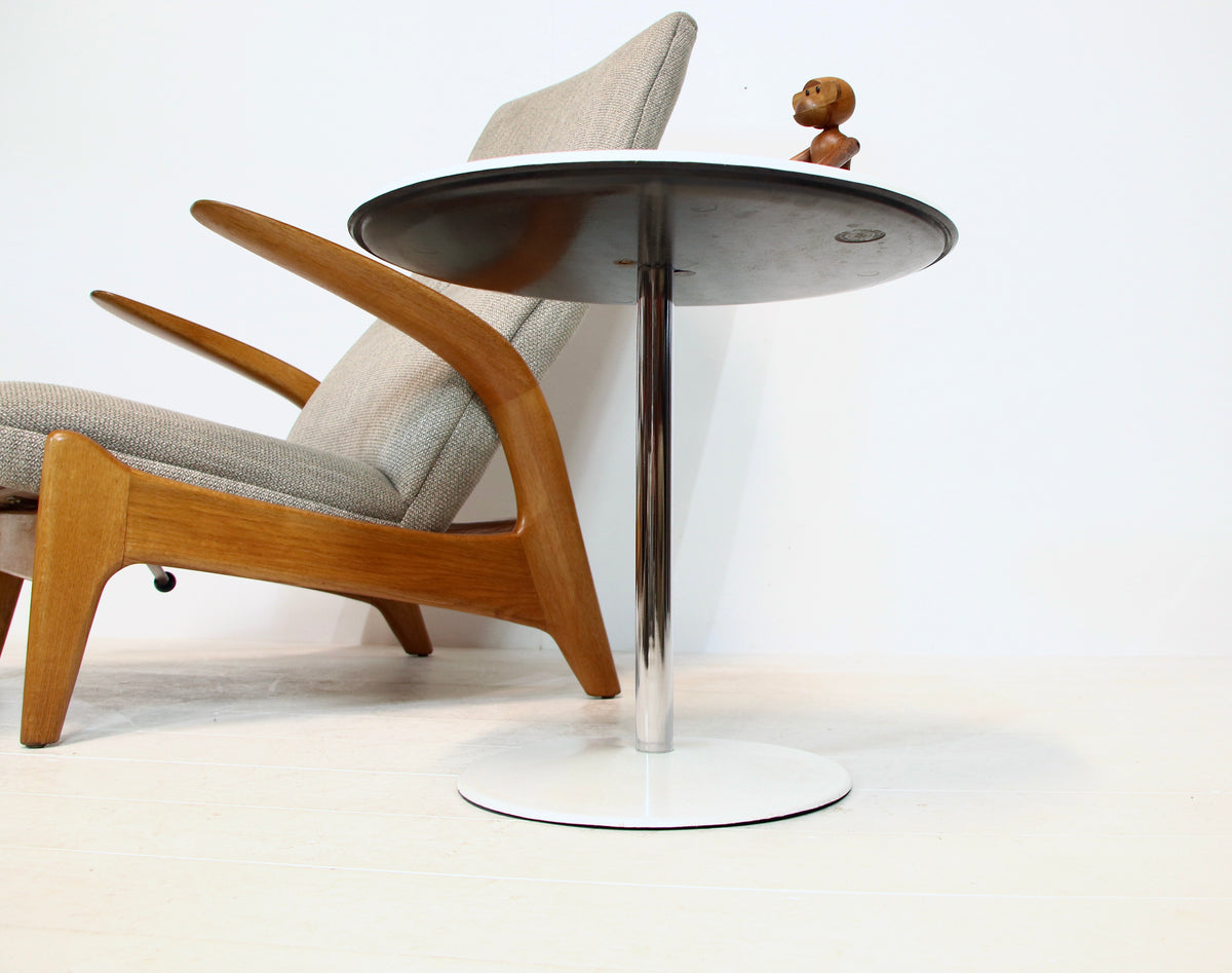 Kompass 1 Side Table by Alan Turville for Hille 1968