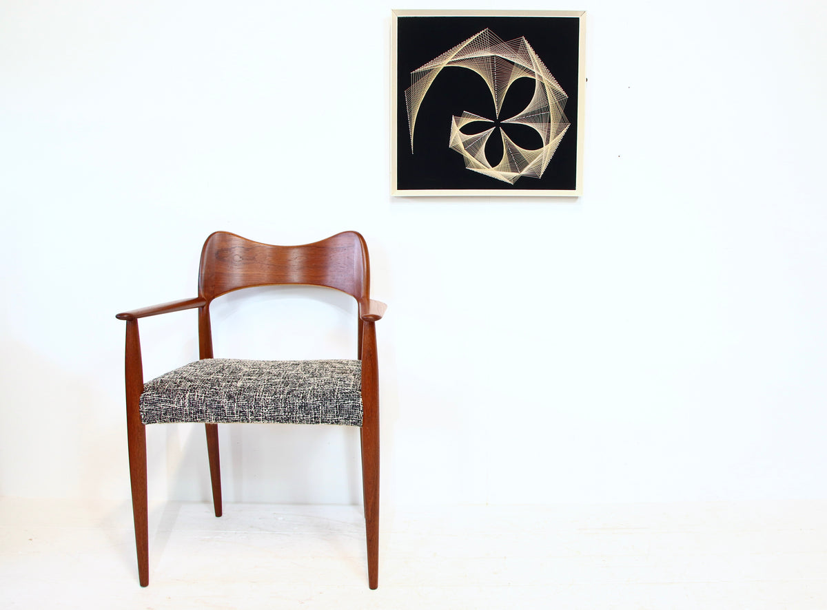 Vintage Geometric Abstract String Art c.1970