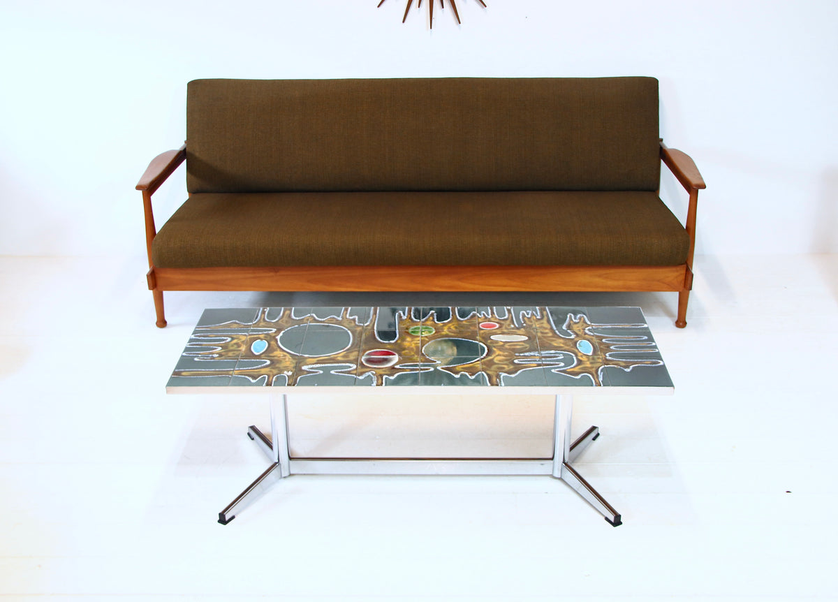 Guy Rogers Manhattan Teak Sofa c.1960
