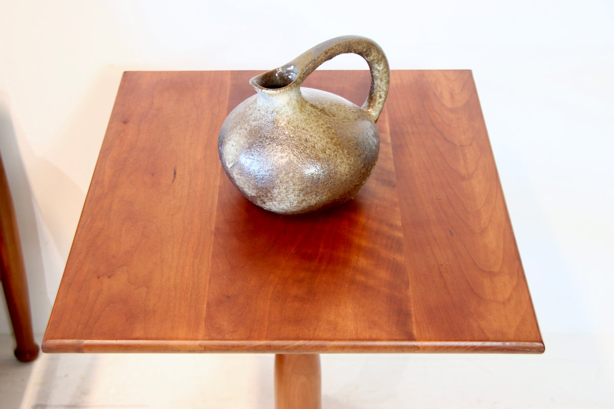 Vintage Solid Teak Shaker Made Side Table / Lamp Table