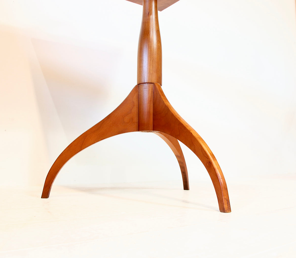 Vintage Solid Teak Shaker Made Side Table / Lamp Table