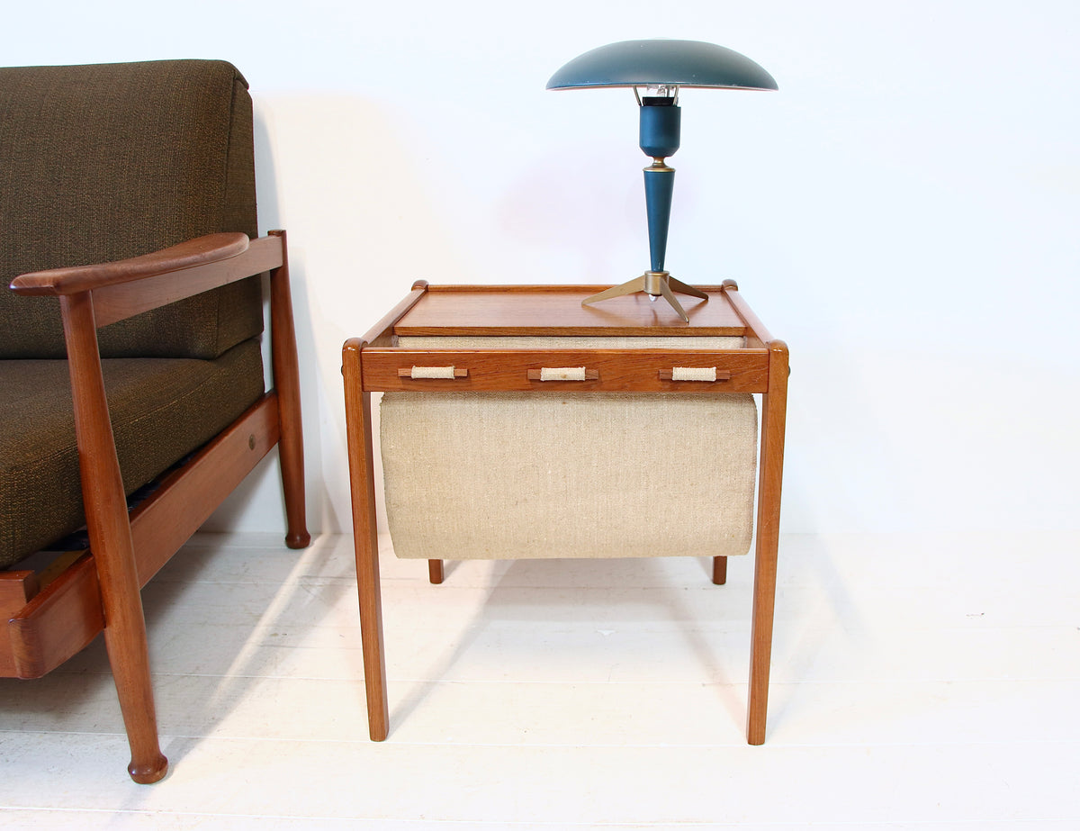 Danish Magazine Rack by S.P Jensen for BRDR Furbo c.1960