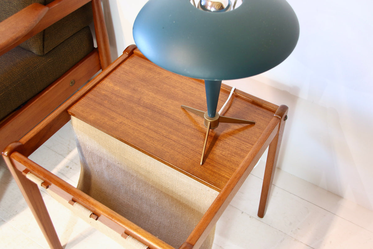 Danish Magazine Rack by S.P Jensen for BRDR Furbo c.1960