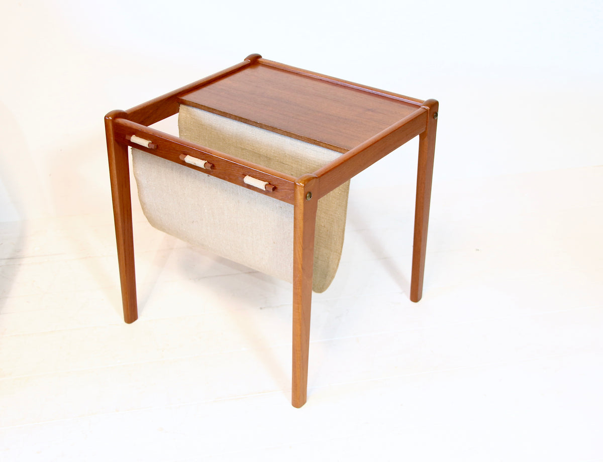 Danish Magazine Rack by S.P Jensen for BRDR Furbo c.1960