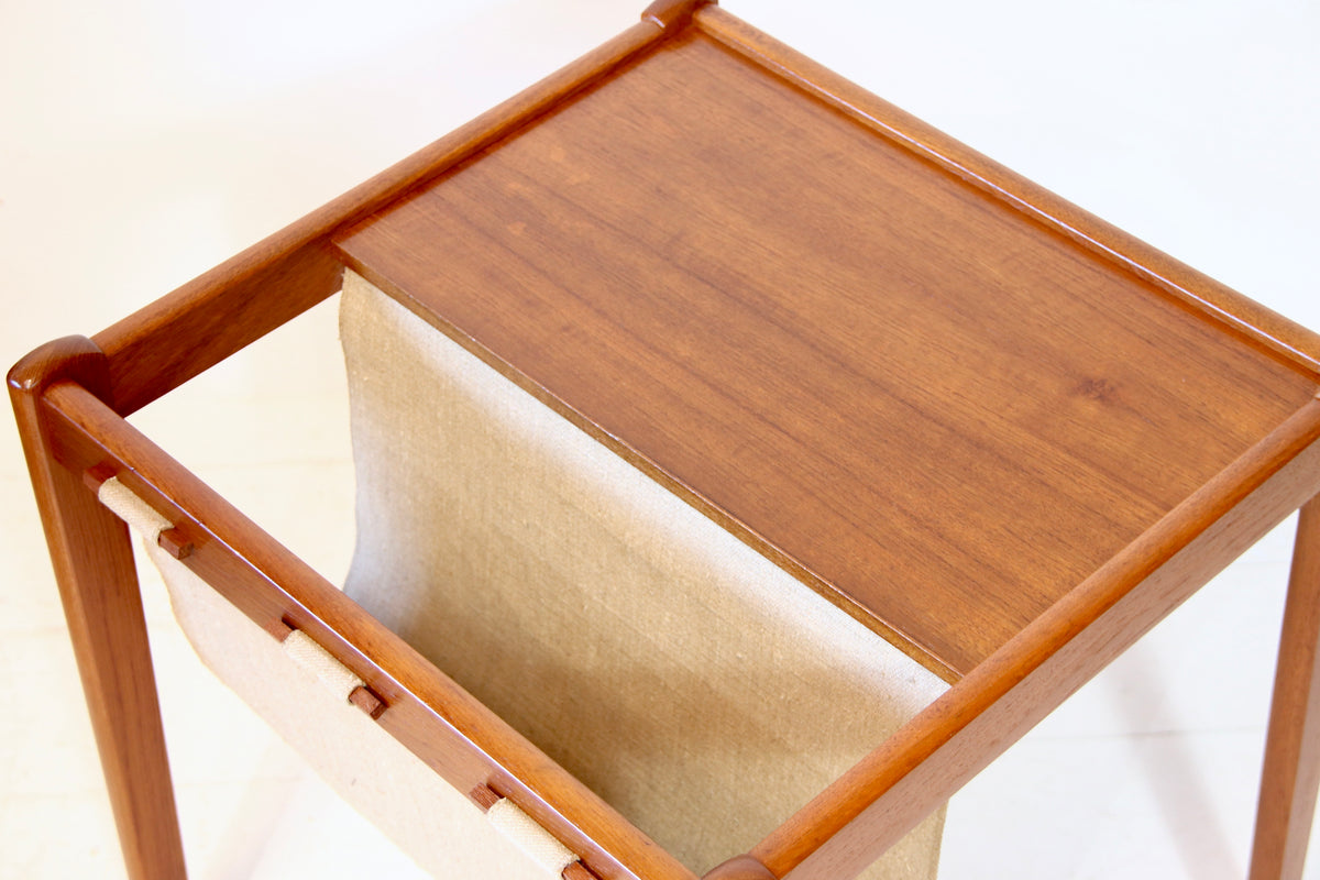 Danish Magazine Rack by S.P Jensen for BRDR Furbo c.1960