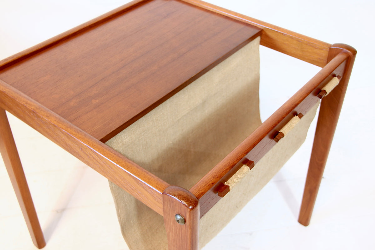 Danish Magazine Rack by S.P Jensen for BRDR Furbo c.1960