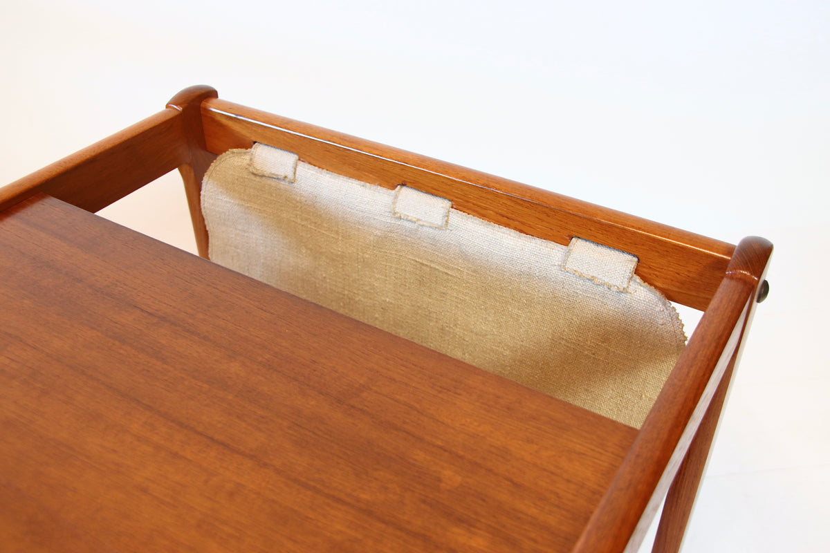 Danish Magazine Rack by S.P Jensen for BRDR Furbo c.1960
