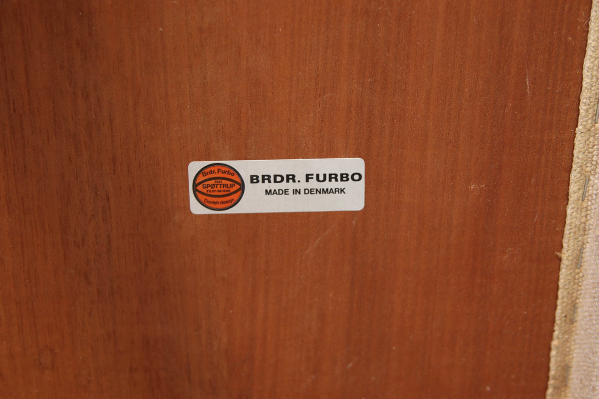 Danish Magazine Rack by S.P Jensen for BRDR Furbo c.1960