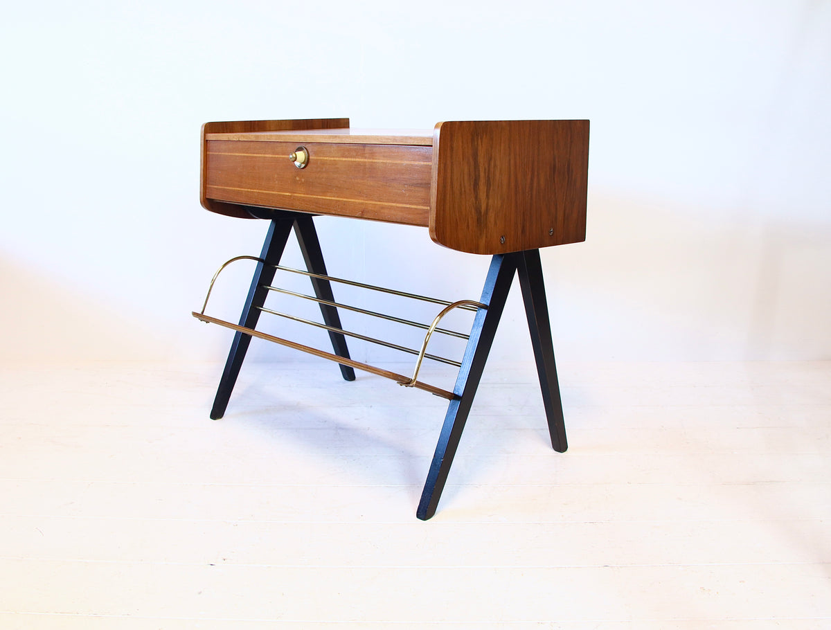 Vintage Side Table / Night Stand by Jese Mobel - Germany c.1960