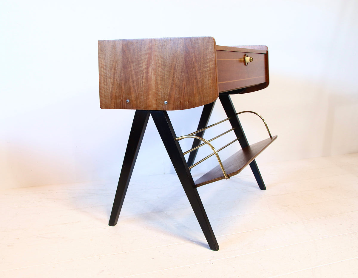 Vintage Side Table / Night Stand by Jese Mobel - Germany c.1960
