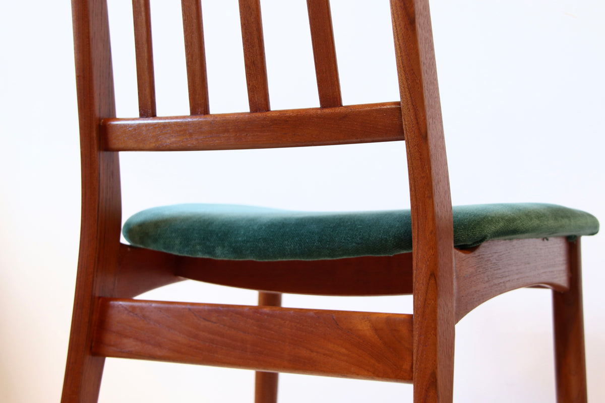 Danish Mid Century Teak Dining Chairs 1960s