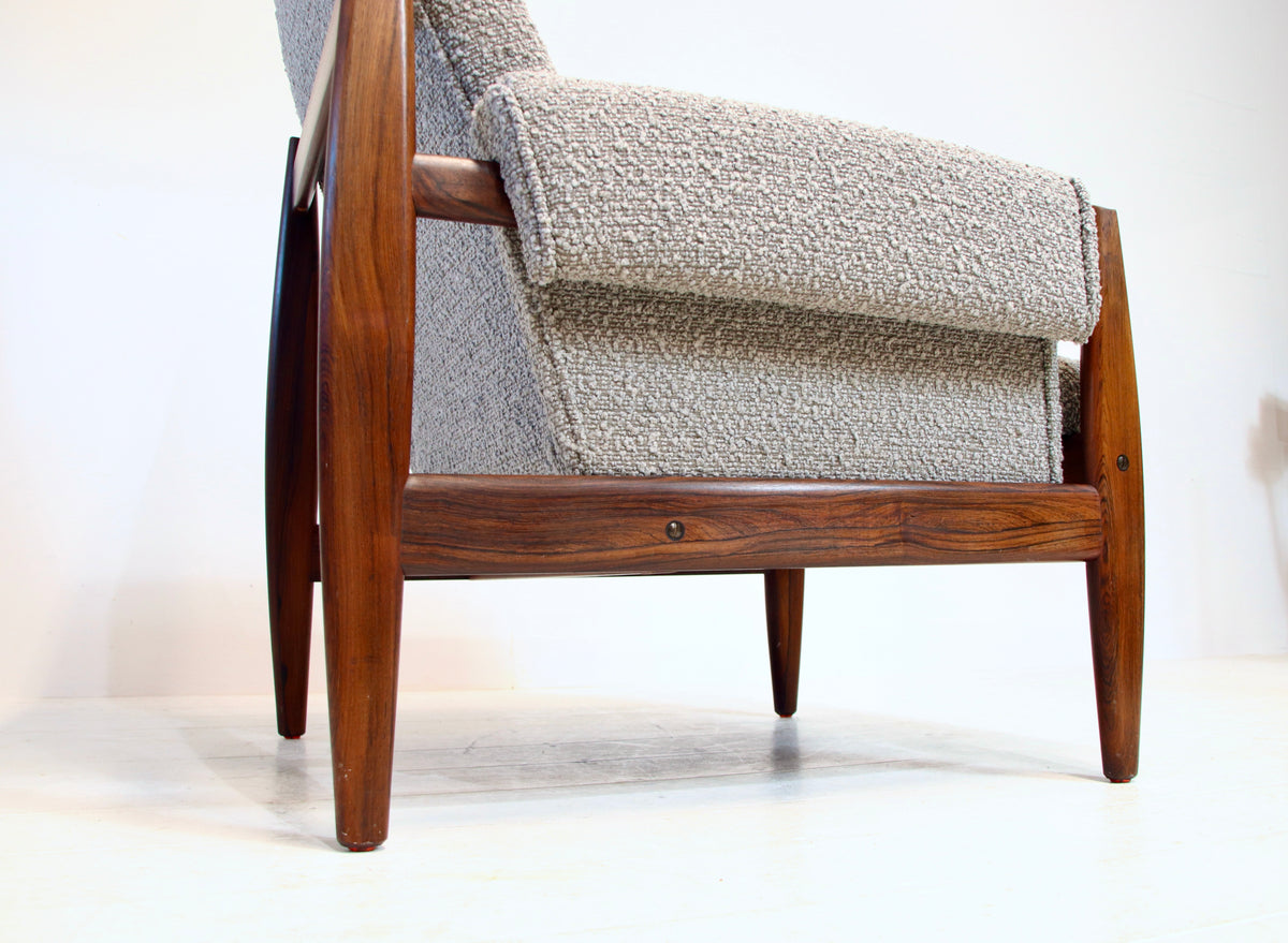 Vintage Danish Armchair in Brazilian Rosewood