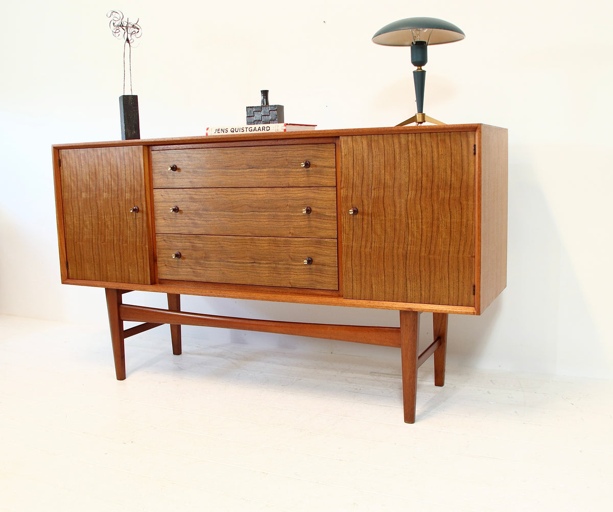 Vintage Walnut Sideboard by Gordon Russell c.1950