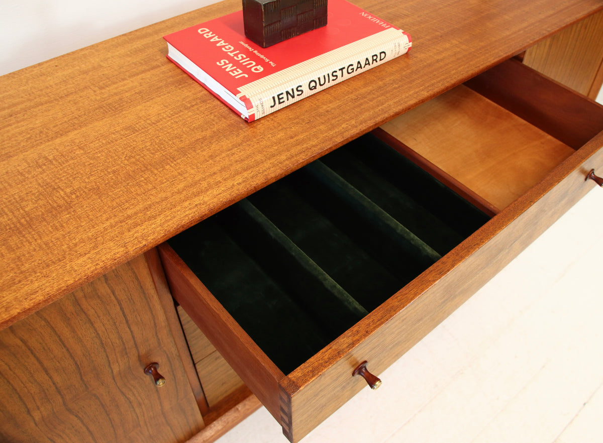 Vintage Walnut Sideboard by Gordon Russell c.1950