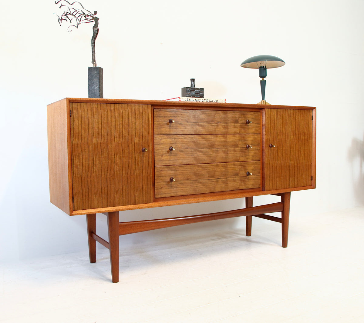Vintage Walnut Sideboard by Gordon Russell c.1950