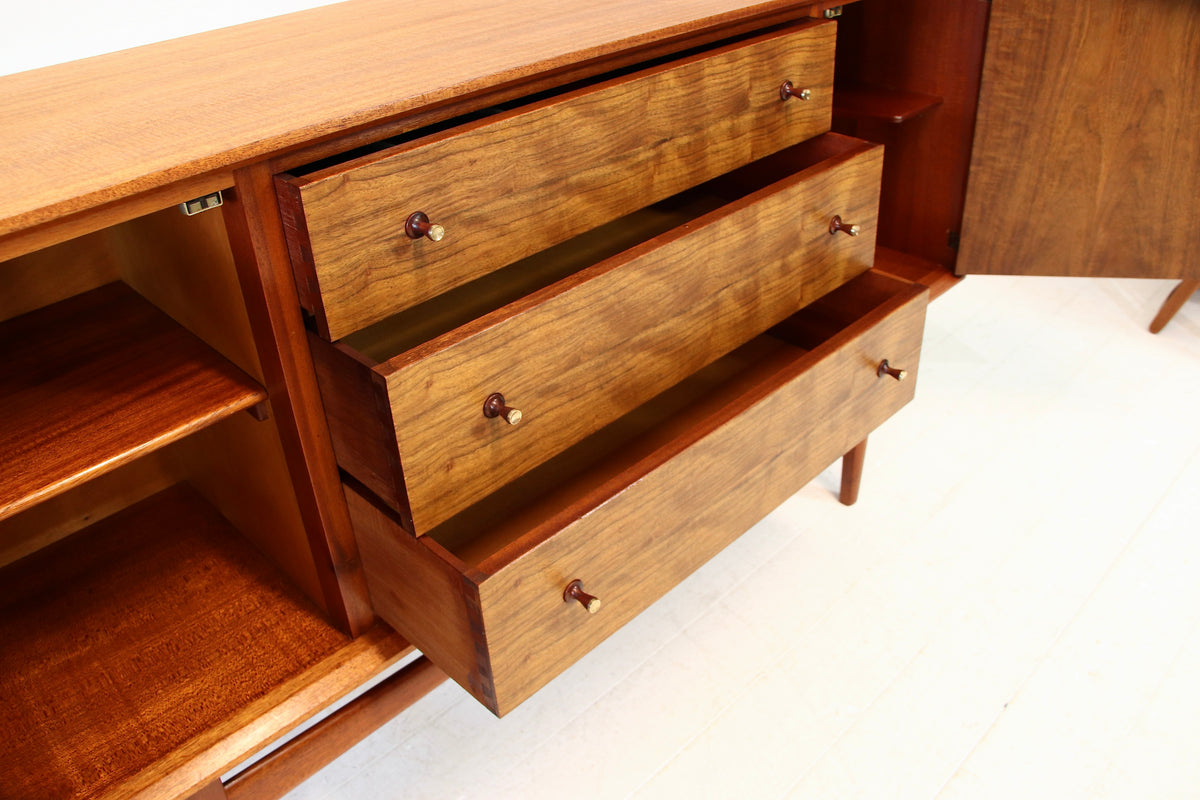 Vintage Walnut Sideboard by Gordon Russell c.1950